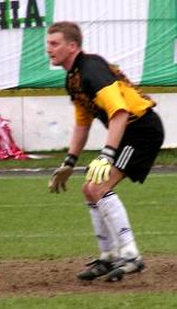 W bramce Unii zadebiutowa Marcin Borsukowicz. (fot. www.lechia.net)
