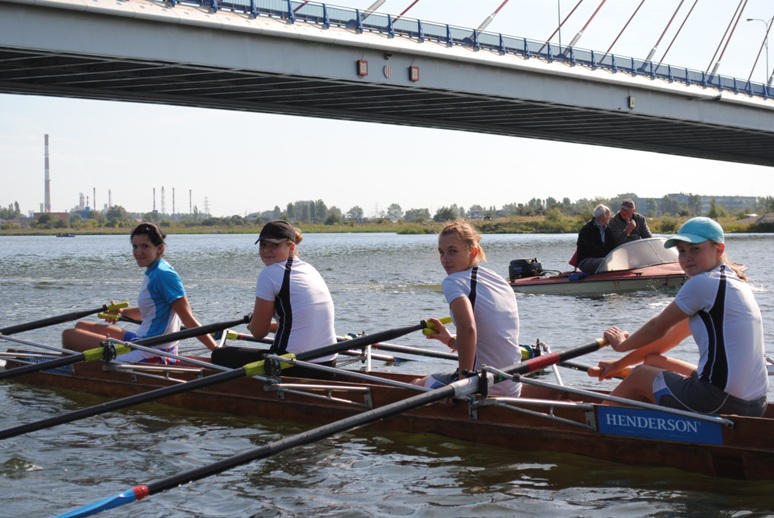 Od lewej Paulina Brzostek, Roksana Karpi&nacute;ska, Iwona Stachowicz i Karolina Wittkamp. (fot. M.Grubich)