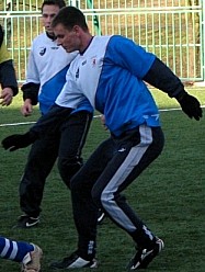 Mateusz Dombrowski strzeli Mewie a 5 bramek. (fot. M.liwa-www.unia.tczew.glt.pl)