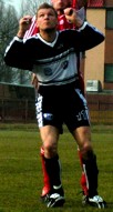 Mateusz Gruchaa strzeli dotychczas 2 bramki dla Unii. (fot. Konrad Klecha)