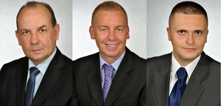 Jacek Prętki, Mariusz Grubich, Fabian Liebner