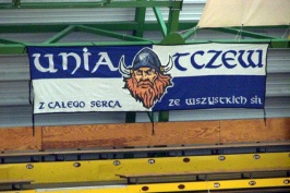Wrd wielu flag zawiso take ptno Unii Tczew. (Lechia.net)
